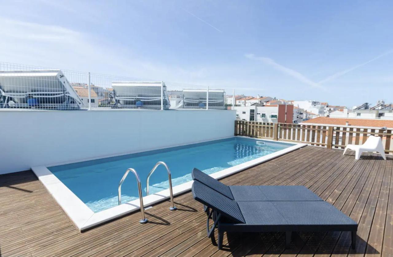 Terracos Do Mar - Rooftop Pool With Sea View Nazaré Buitenkant foto